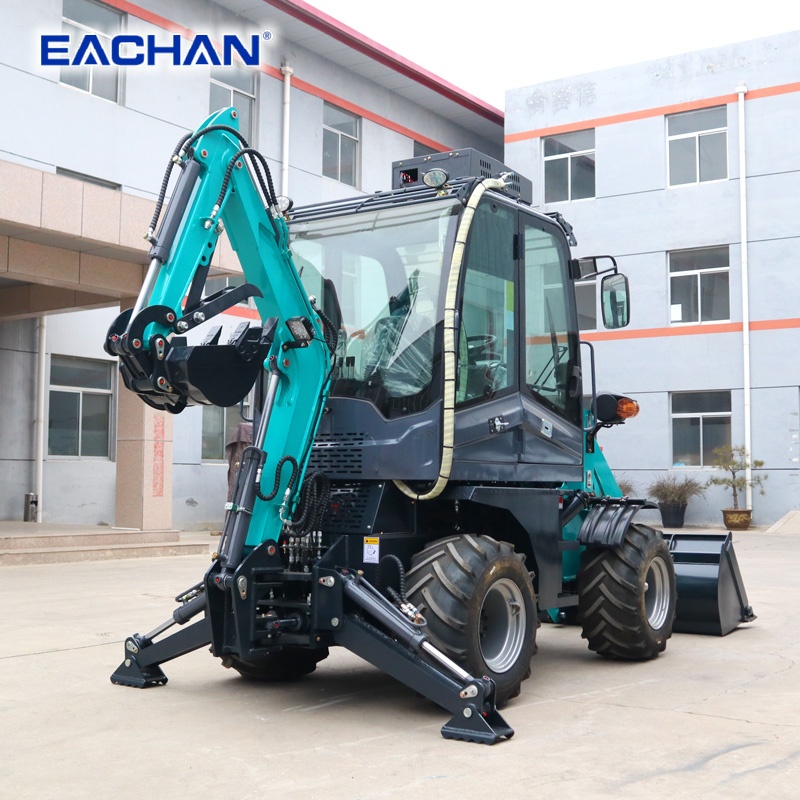 Agriculture Farming Work - EACHAN CE/EPA Diesel Backhoe Loaders Hydraulic