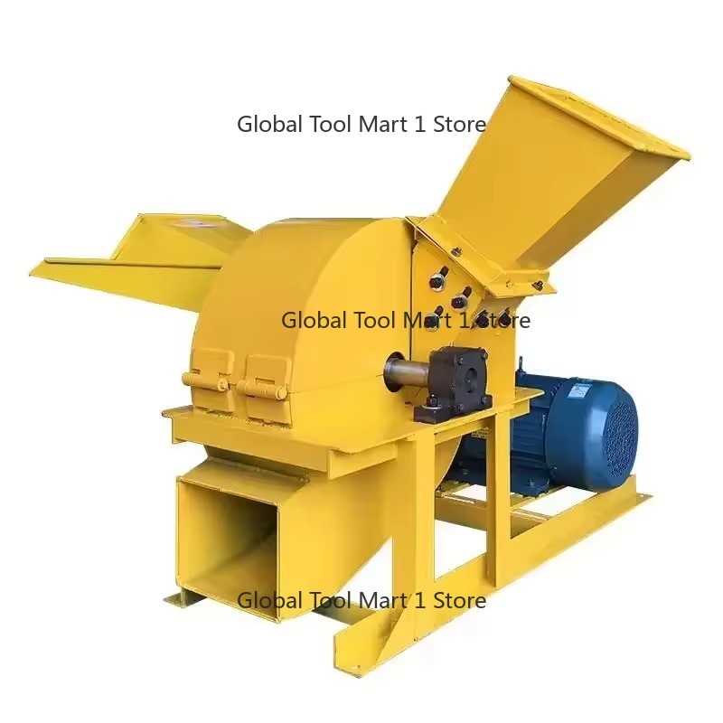 Wood Pellet Making Machine - Tree Log Crusher Coconut Shell Sawdust