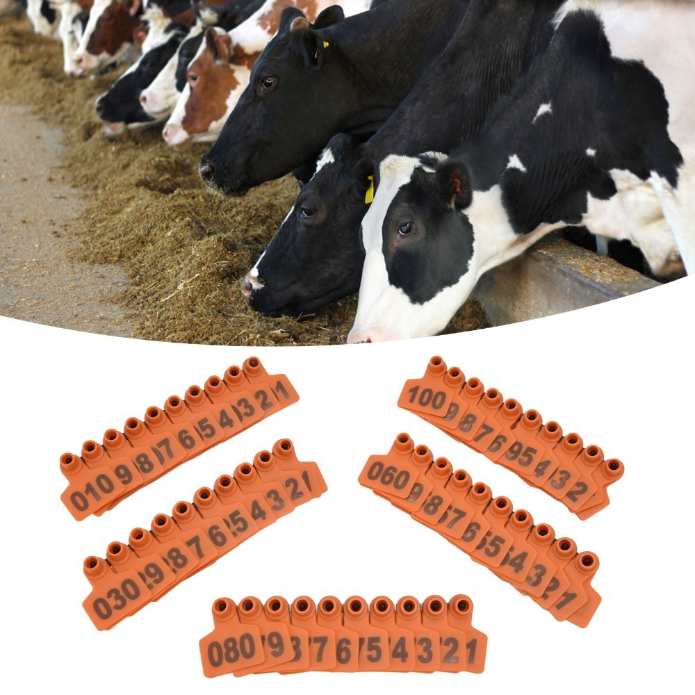100Pcs TPU Livestock Ear Tag D - Livestock Ear Tag recension och pris