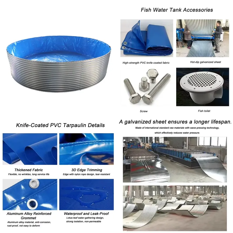for Galvanized Tarpaulin for S - Farm Pond Liner recension och pris