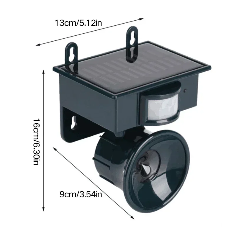 2026 NEW Outdoor Solar Ultraso - Solar Bird Scarer recension och pris
