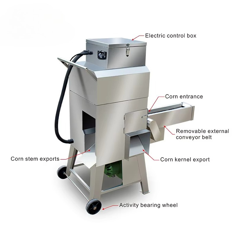 Multi-Function Farm Maize Shel - Corn Sheller Machine recension och pris