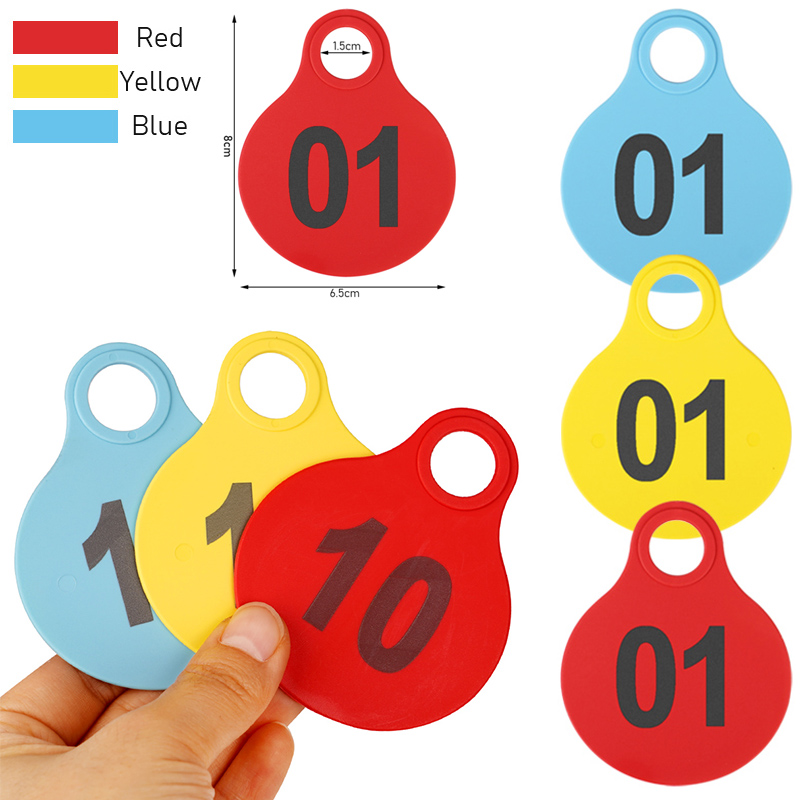 50Pcs Livestock Tpu Cow Ear Ta - Livestock Ear Tag recension och pris