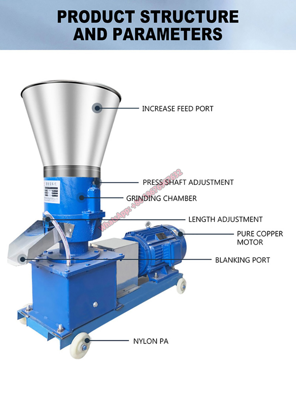 CH-150 Electric Poultry Chicke - Wood Pellet Making Machine recension och pris