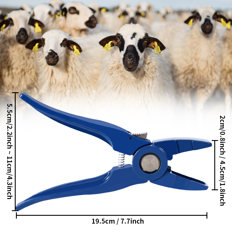 100pcs Integrated Sheep Ear Ta - Livestock Ear Tag recension och pris