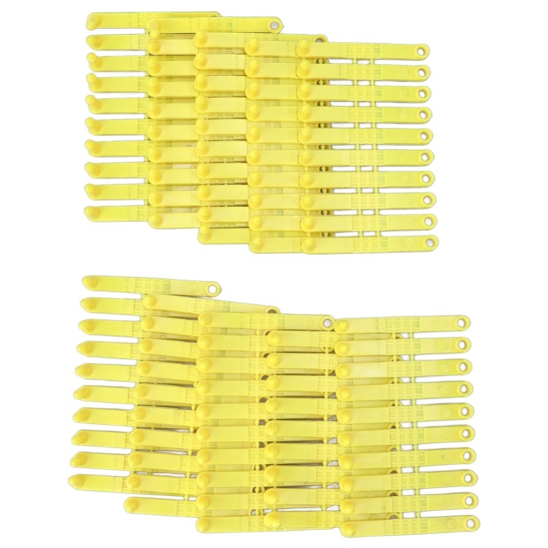 100PCS 001-100 Number Plastic  - Livestock Ear Tag recension och pris