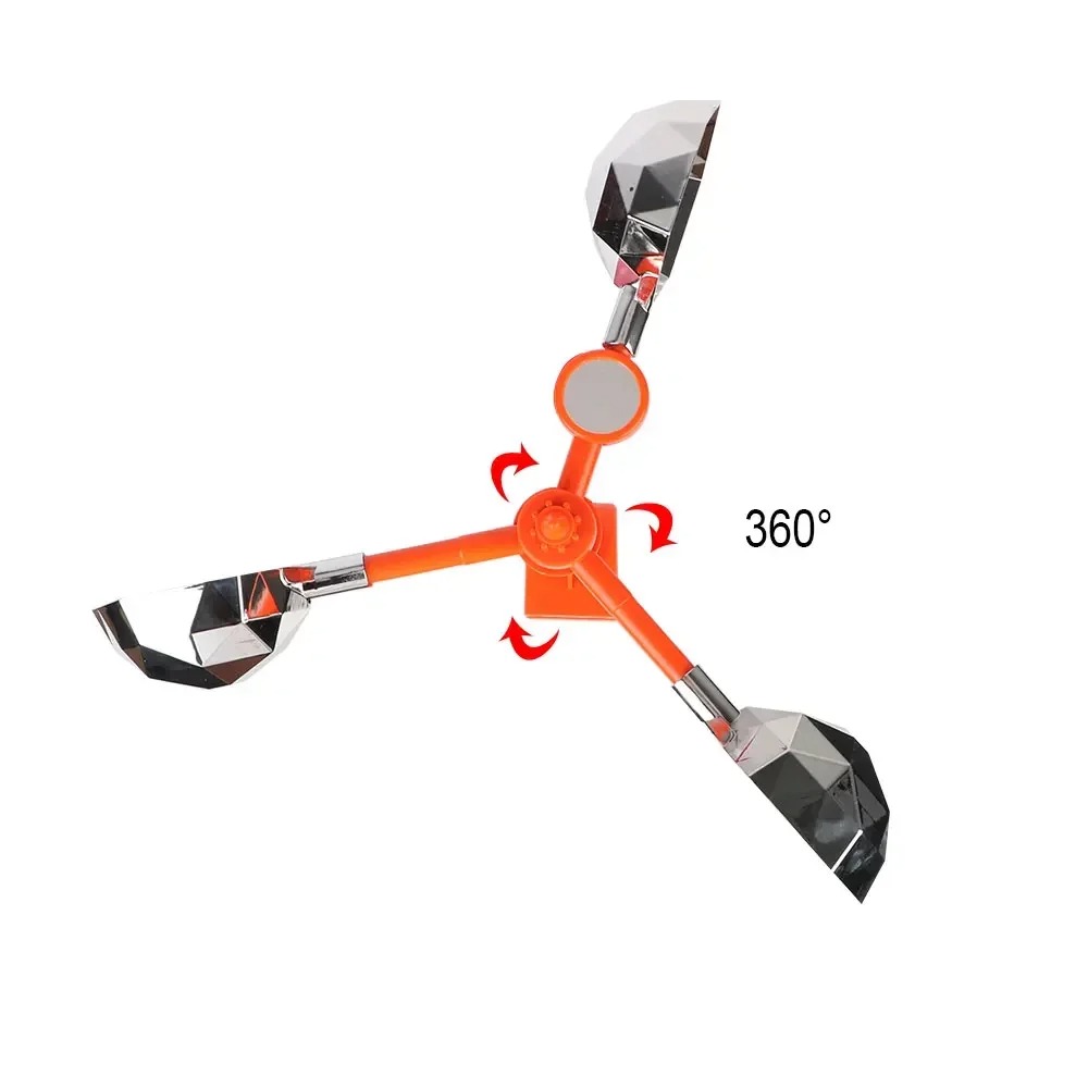 Solar Wind Powered 360° Bird R - Solar Bird Scarer recension och pris