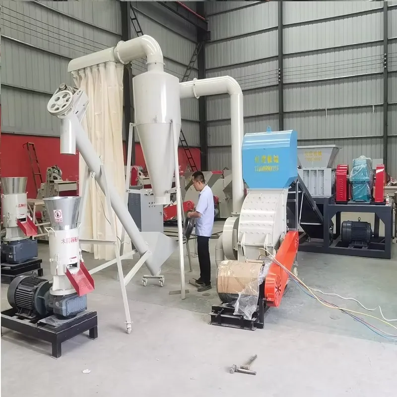 Wood Crusher Briquette Pressin - Wood Pellet Making Machine recension och pris