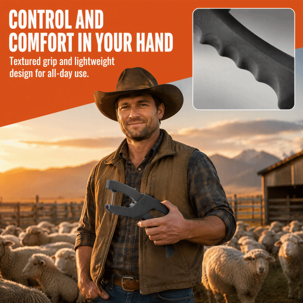 Black Ear Tag Applicator Plier - Livestock Ear Tag recension och pris