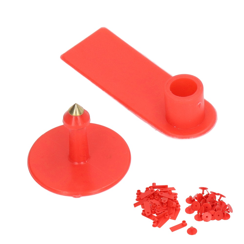 100Pcs Hand-writable Blank Liv - Livestock Ear Tag recension och pris