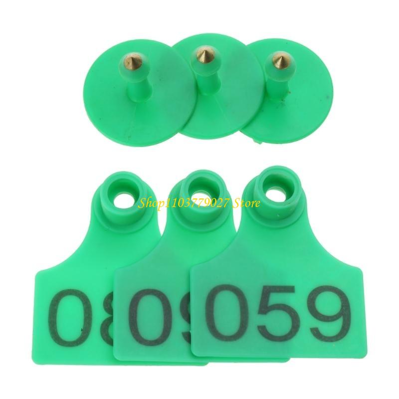 C4DF Numbered Plastics Livesto - Livestock Ear Tag recension och pris