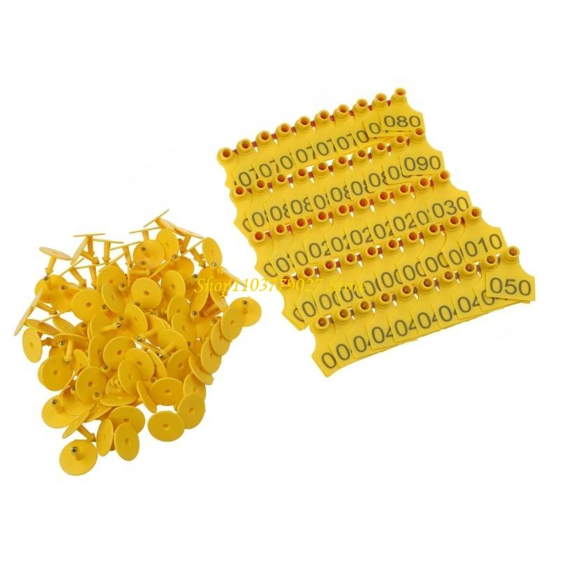 C4DF Numbered Plastics Livesto - Livestock Ear Tag recension och pris