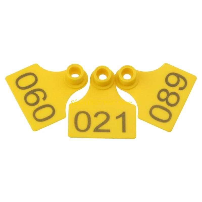 C4DF Numbered Plastics Livesto - Livestock Ear Tag recension och pris