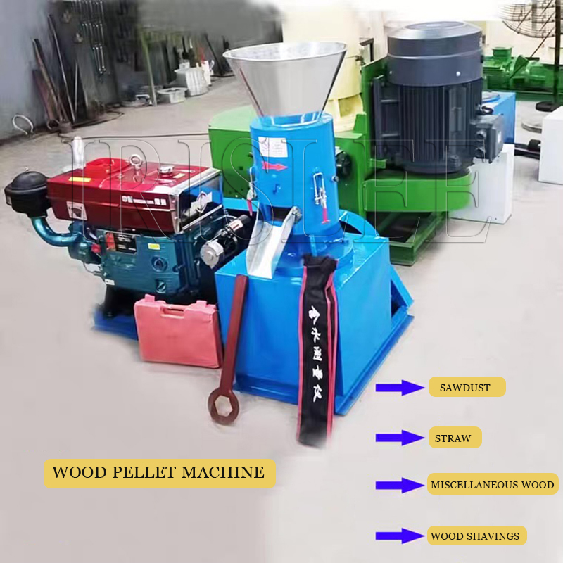60-80Kg/H Diesel Wood Pellet M - Wood Pellet Making Machine recension och pris
