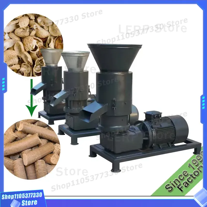 Industrial Wood Chip Briquetti - Wood Pellet Making Machine recension och pris
